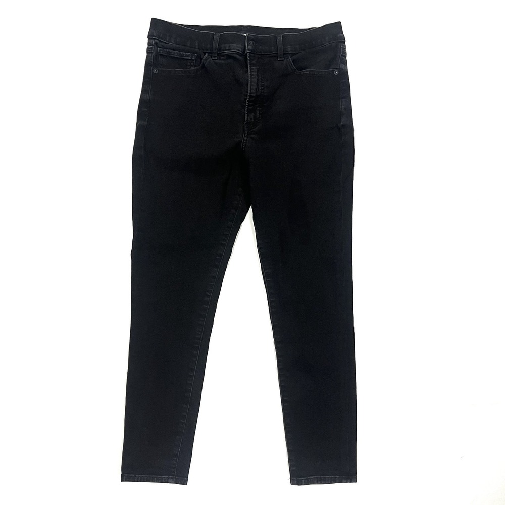 EXPRESS Women's 12R Black High Rise Skinny Jeans Hyper Stretch Denim 2021